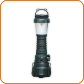 2708 - 超光 LED 灯连露营灯(Super Bright LED Spotlight with Camping Lantern)